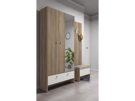 Σύνθεση εισόδου ξύλινη ANTRE 1 160x196x39 DIOMMI 42-009